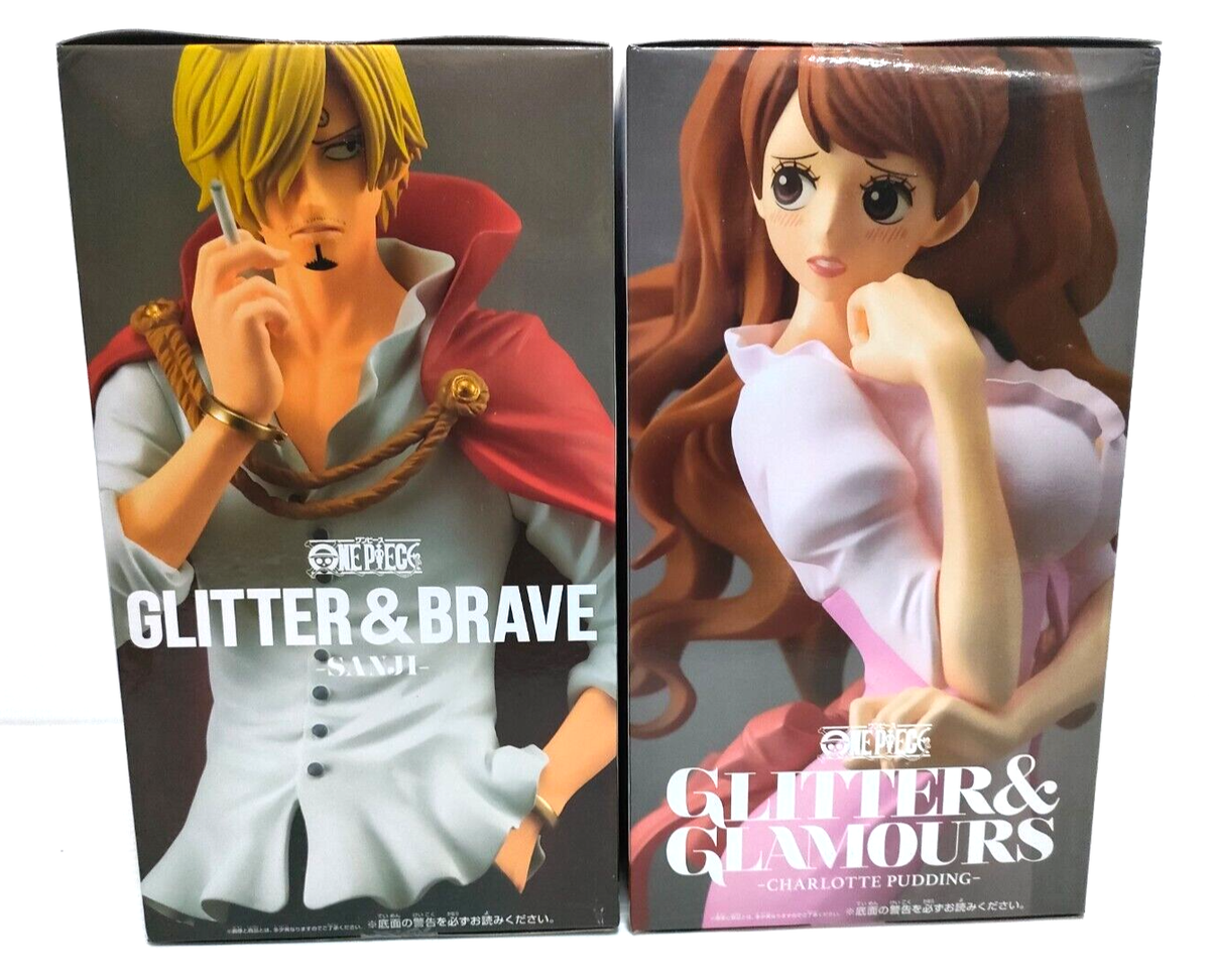 One Piece Vinsmoke Sanji Charlotte Pudding Figure Set