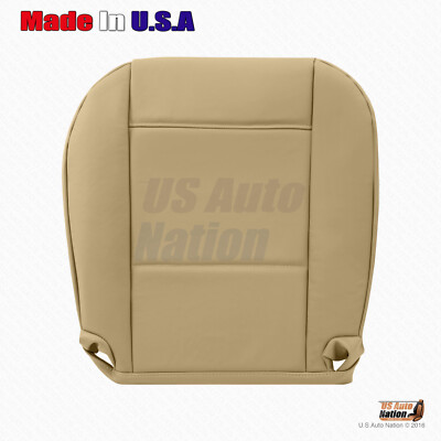 For 2001 2002 2003 2004 2005 BMW 330I Driver Side Bottom Leather Seat Cover Tan