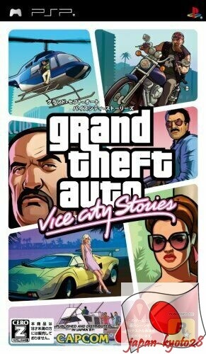 Grand Theft Auto Vice City Stories PSP Capcom Sony Playstation 