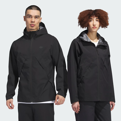 adidas トラックジャケット メンズM adidas IM4663 DILL EYES TECH SHELL Jacket $200 Black MEDIUM UNISEX