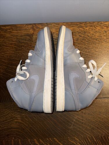 Air Jordan 1 Retro Mid Cool Grey Size 6.5 Men Youth - Picture 5 of 7