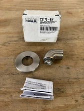 Kohler K-22172-BN Purist Stillness Wall Supply Elbow w/ Check Valve *PARTS ONLY