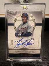 2021 Topps Definitive Collection Miguel Cabrera Auto #5/25 Defining Season 2012