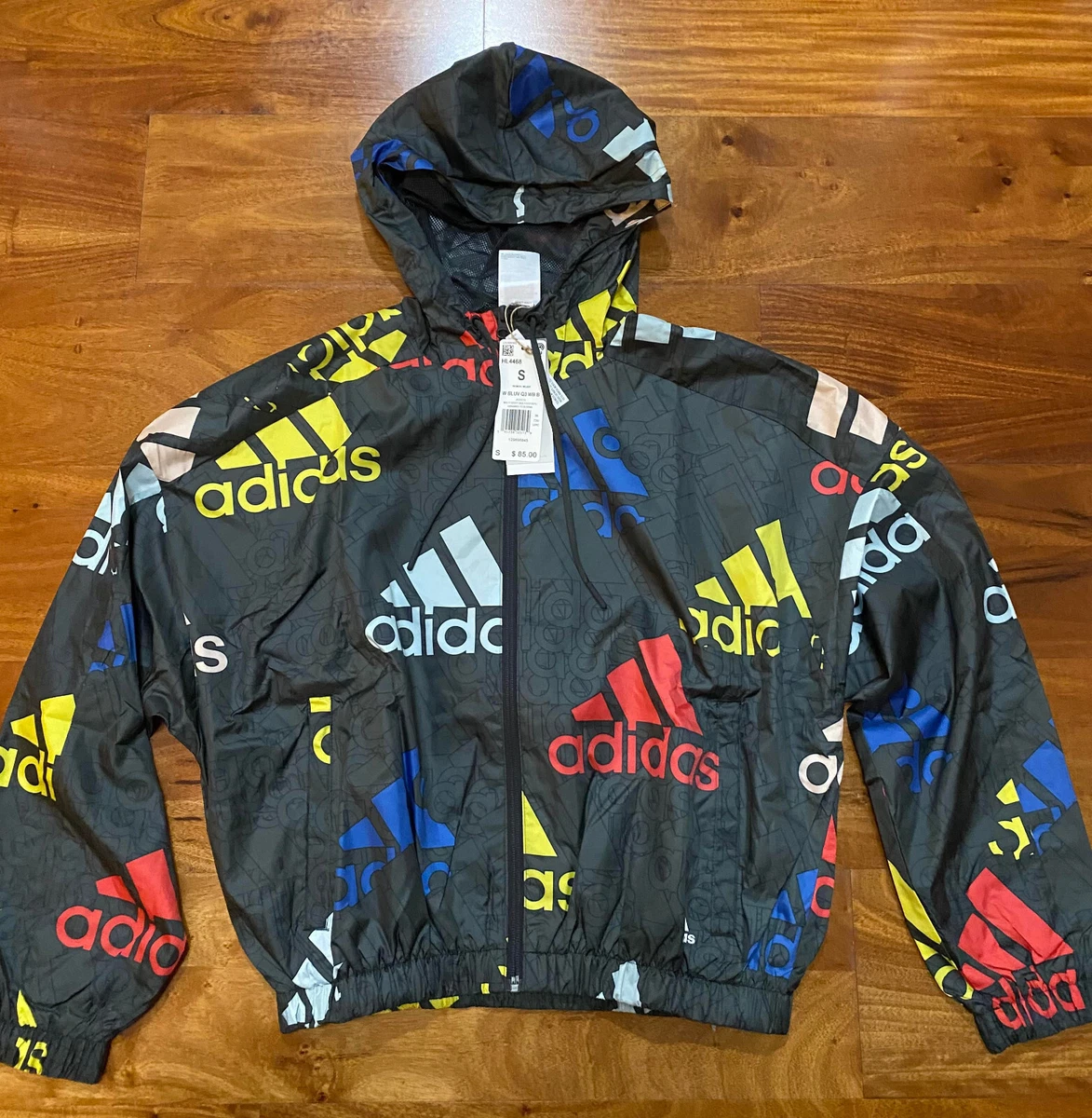 Adidas windbreaker jacket womens sale