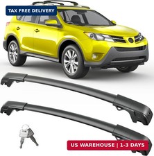 FengYu 300lb Lockable Roof Rack Cross Bars Compatible with Toyota Rav4 2013 2014