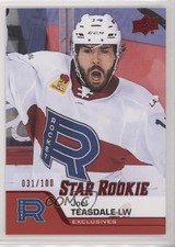 2020-21 Upper Deck AHL Star Rookies Exclusives 31/100 Joel Teasdale #181 0q5