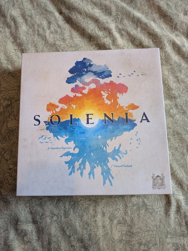 Solenia Board Game (Pearl Games Sebastien Dujardin) 2-4 Player Strategy Game