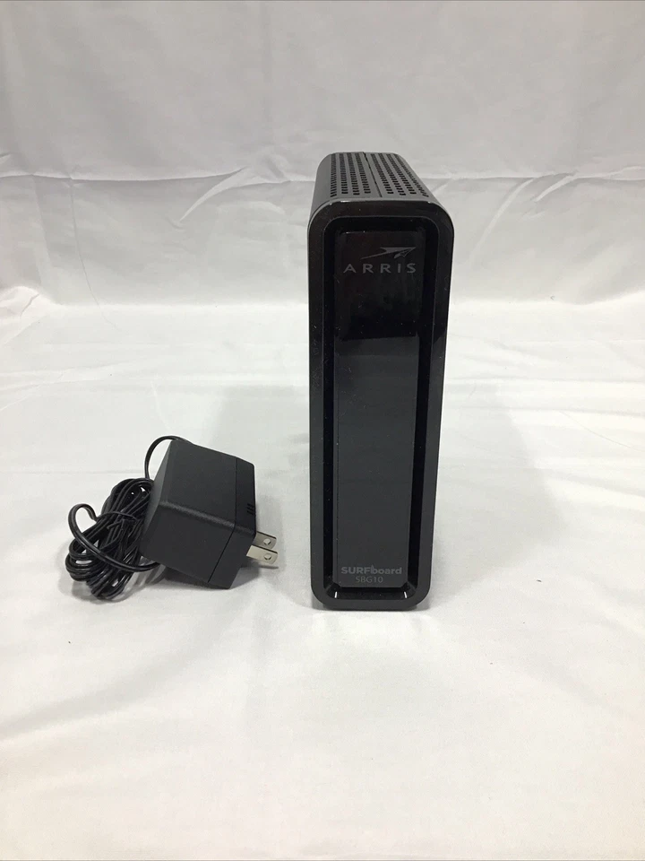 ARRIS SURFboard SBG10, DOCSIS 3.0 16 x 4 Gigabit Cable Modem & AC1600 - Image 2 of 4
