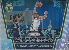 2020-21 Panini Prizm Widescreen Prizms Silver #9 Giannis Antetokounmpo - BSK