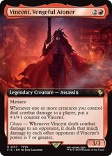 MTG [FIC-157 NM] Vincent, Vengeful Atoner (Extended Art)