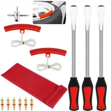Professional Motorcycle Tire Changing Tool Steel Tire Spoon Lever Iron Tool Kit