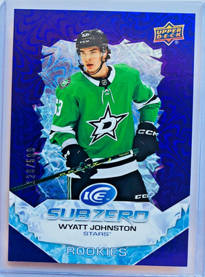 2022-23 UD ICE HOCKEY SUB ZERO NUMBERED ROOKIE CARD SP U PICK FINISH YOUR SET