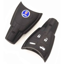 For Saab 9-3 9-5 93 95 Original Quality Soft 4 Button Remote Key Fob Case Shell