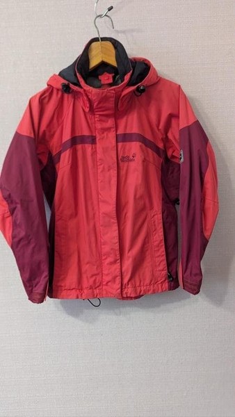 Women Jack Wolfskin Jacket Red XS #9DDO