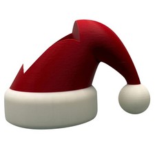 Uchwyt dozownika mydła w kształcie czapki Świętego Mikołaja, nadruk 3D PLA, R5288