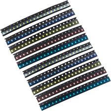 0805 Smd Led Diode Lights Assorted Kit Mini Chip 2.0mm X 1.2mm For Pcb Dc 0805 Smd Led Diode Lights Assorted Kit Mini Chip 2.0mm X 1.2mm For Pcb Dc