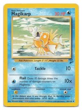 Magikarp 50/130 Uncommon Base Set 2 Pokemon 2000