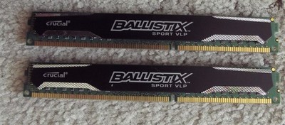 Crucial Ballistix Sport VLP 8GB DDR3 1600MHz-9-9-9-24 1,35V PC Speicher