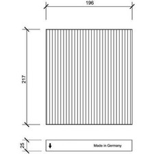 DIEDERICHS DCI0084 Innenraumfilter, Pollenfilter für MAZDA 6 Hatchback (GG)