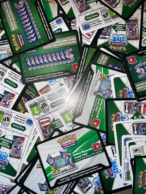 1000 UNUSED POKEMON CODE CARDS! Sword and Shield + Scarlet & Violet Era!