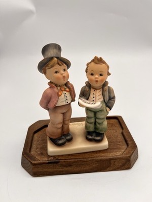 Hummelfigur 130 Duett Sängerpaar , 13 cm, Jahr 1950   1955, sehr guter Zustand 