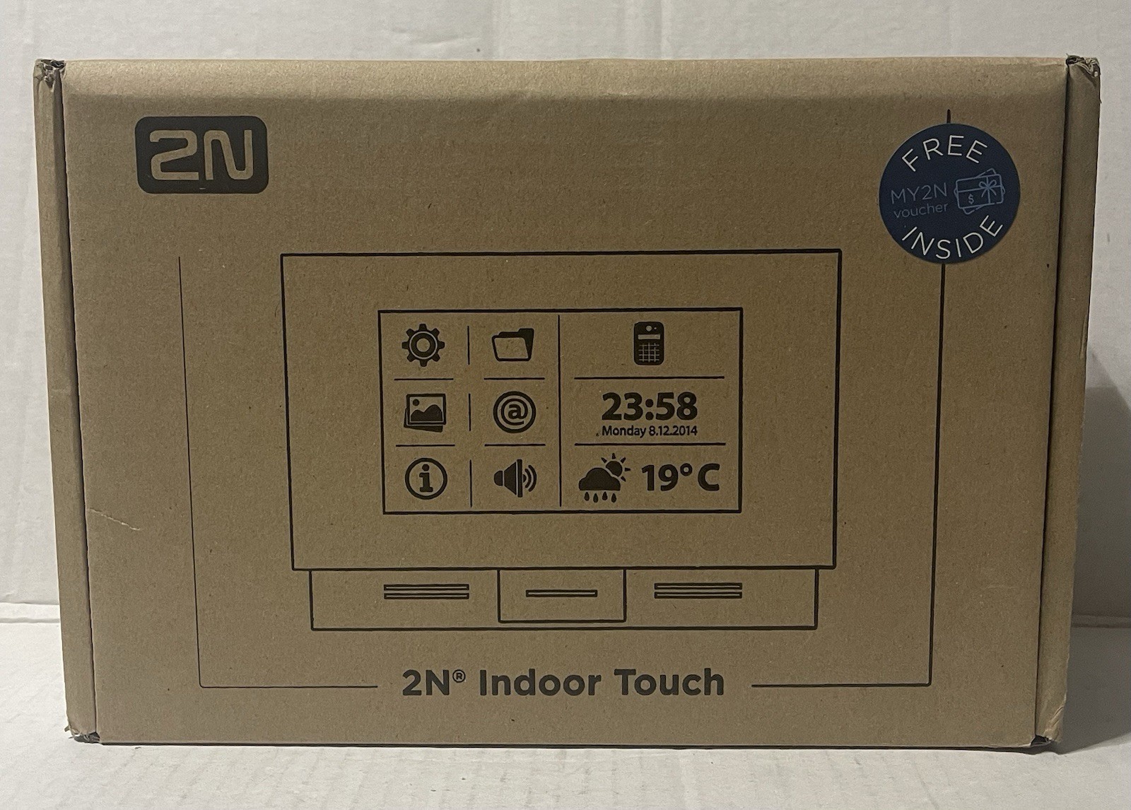 2N Indoor Touch IDT 2.0 POE Black 01668-001 12VDC