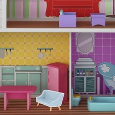  Simulation Mini House Sofa Decor Mini Doll Maison Ornement Miniature Scène