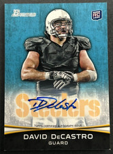 2012 Bowman - David DeCastro #173 Pittsburgh Steelers - RC AUTO