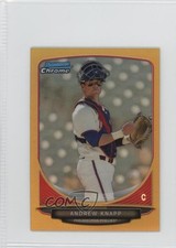 2013 Bowman Chrome Minis Gold Refractor 42/50 Andrew Knapp #174 sh7