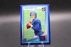2025 Donruss Optic Jaxson Dart Blue Hyper Prizm Parallel Rookie Card RC #273