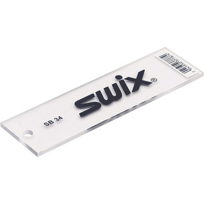 Wax Scraper for Snowboard and Wide Ski Tuning 4mm Thick Durable Acrylic