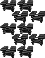 10x Support Latte Triple pour Sommier 38 x 8 mm Embout Long Flexible Lit Meuble