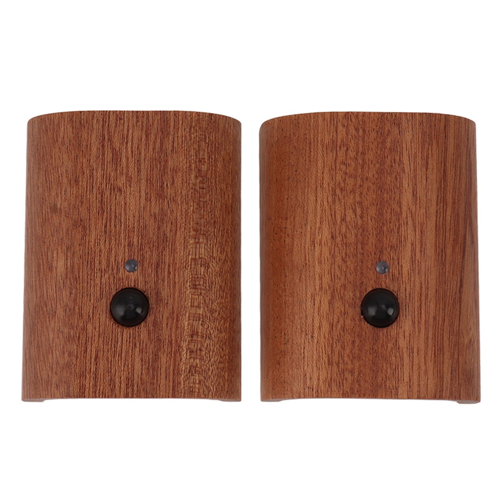 .2Pcs Hallway Night Light Intelligent Linkage Wooden Motion Sensor Stairway