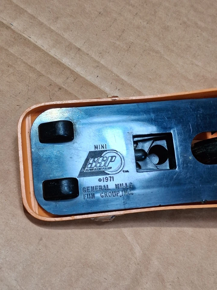 1971 Kenner SSP Mini General Mills Разрывной Шнур Оранжевый Can Am Citgo - Изображение 3 из 4