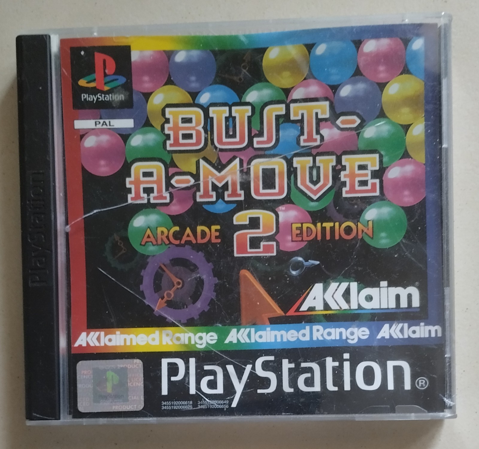 Playstation 1 PS1 - Bust A Move 2 Arcade Edition complet