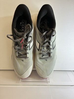 Diadora Vortice 9 Men s Running Shoes Size 11US Gray/Black/Red