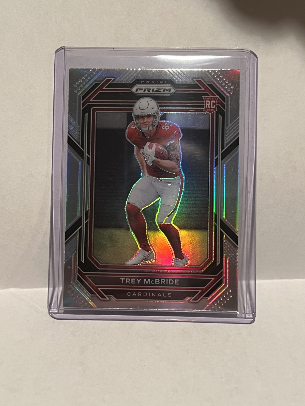 2022 Panini Prizm - Rookies Trey McBride #327 Silver Prizm (RC)