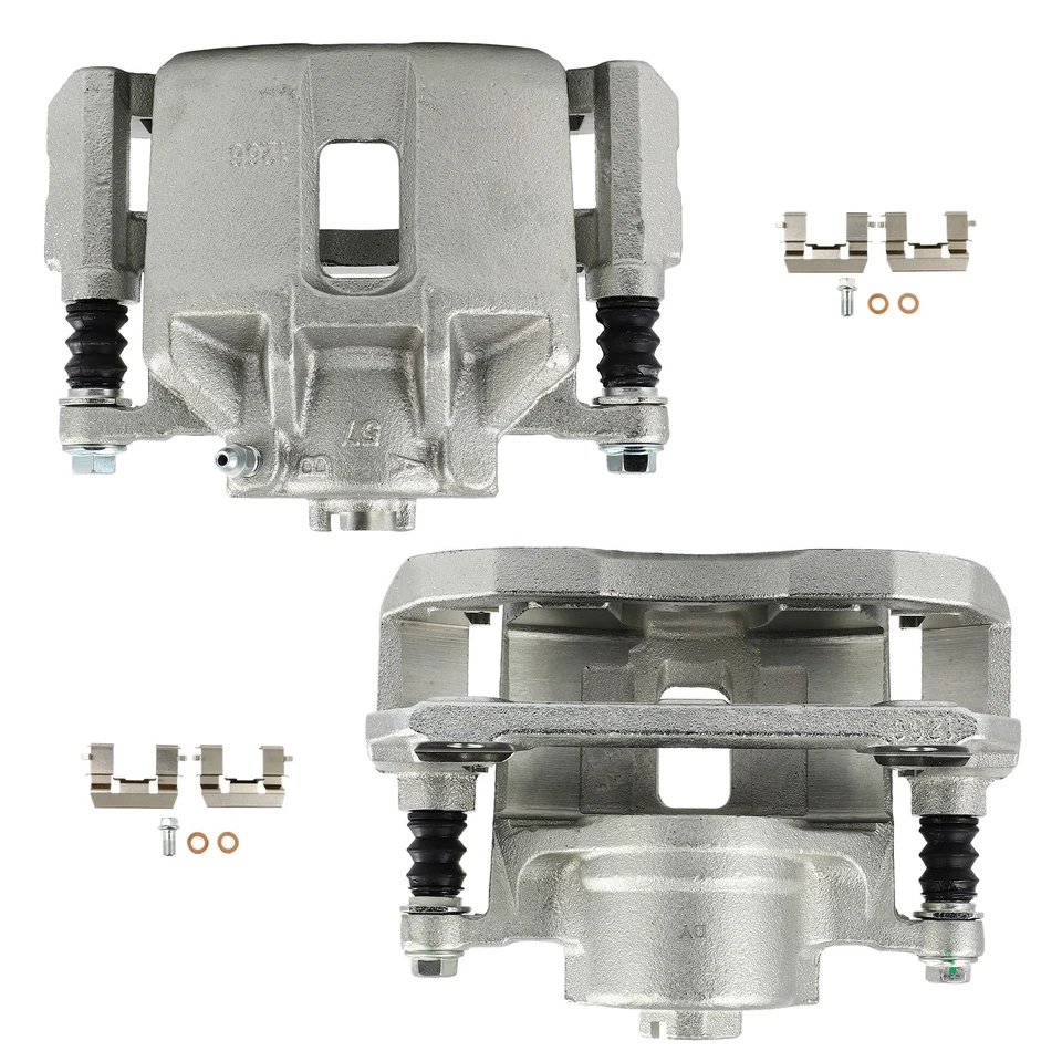 Pinzas de freno delanteras izquierda derecha 2 piezas para Acura RL 1999-2004 1999-2008 Acura TL Foto 2 de 4