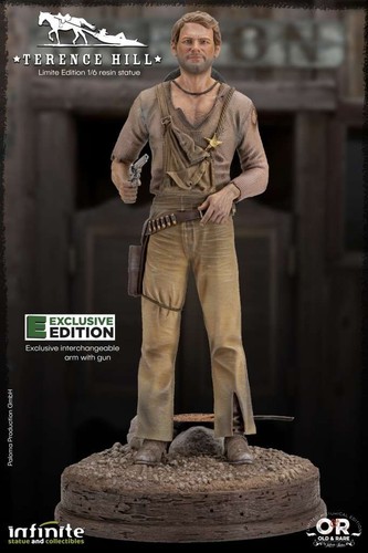 Terence Hill Old&Rare 1/6 Web Exclusive Ed. Resin Statue Infinite Statue - Picture 2 of 4