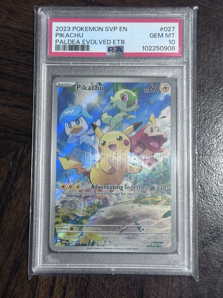 Pikachu Pokémon TCG Professional Sports Authenticator (PSA) Grade