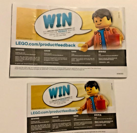 Lego Minecraft Manual/Instruction Booklets Only for Minecraft 21138 & 21129