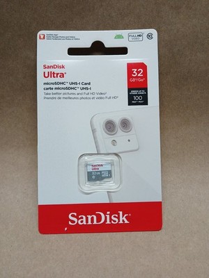 Sandisk 32GB Micro Ultra A10 HD SD card for Galaxy A16 A15 A14 A13 A12 A11 phone