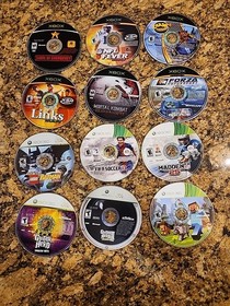Video game lot untested.