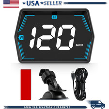 G20 Digital Gps Speedometer Universal Head-up Display Small Led Speed Mph Comp