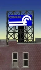 Miller Engineering 339105 O/HO Conrail Flashing Neon Rooftop Billboard