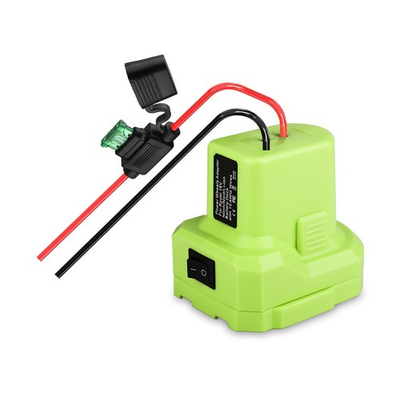 #ad 1 Pcs Battery Adapter Connector For Ryobi 18V 14 Gauge With Fuse amp; Terminal $12.98