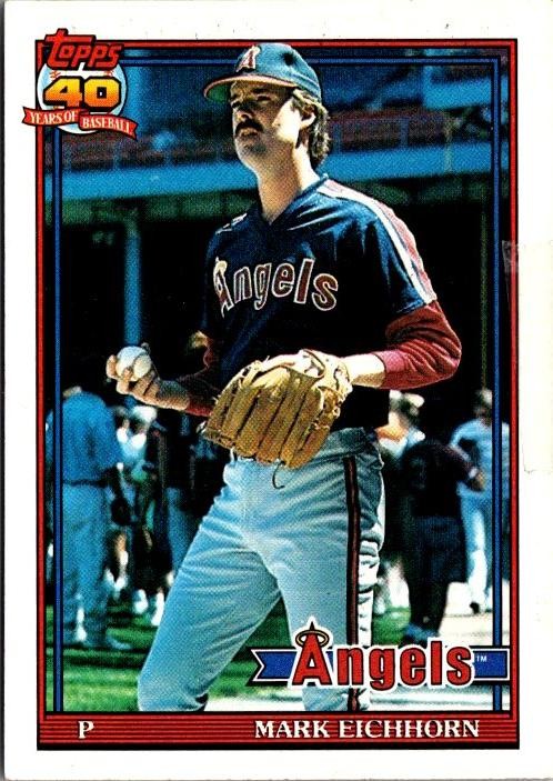 1991 Topps #129 Mark Eichhorn Desert Shield