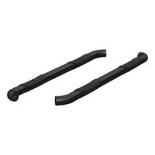 Aries 3in Round Black Nerf Bars Side Truck St...