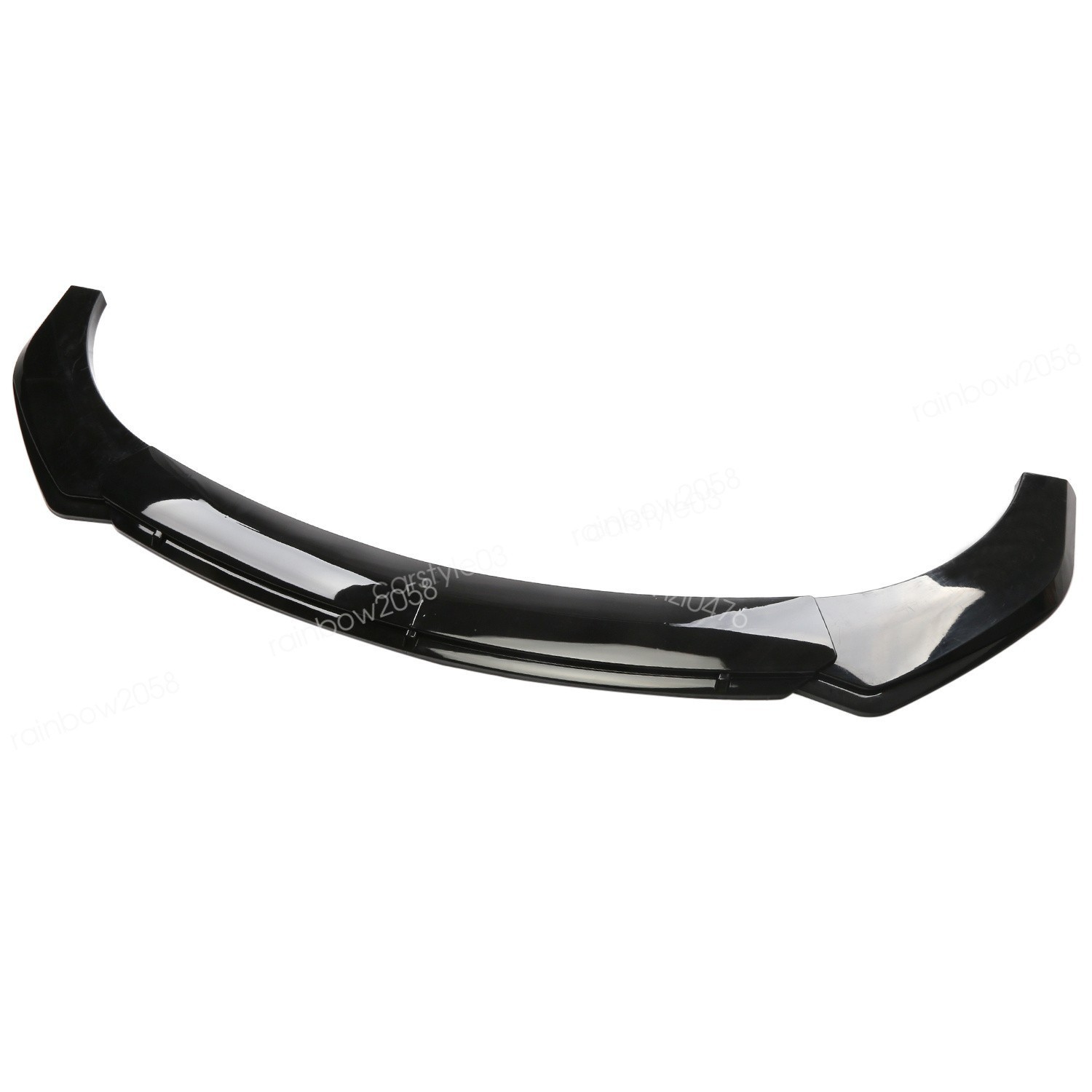 Black For Aston Martin DBS Car Front Bumper Lip Chin Splitter Spoiler Body Kit