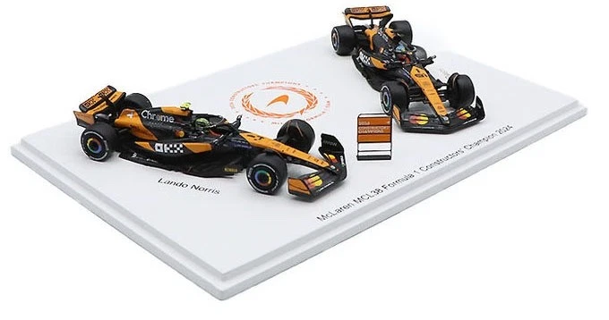 Spark Y418 McLaren MCL38 F1 Constructors World Champions 2024 Set - 1/64 Scale - Image 2 of 4